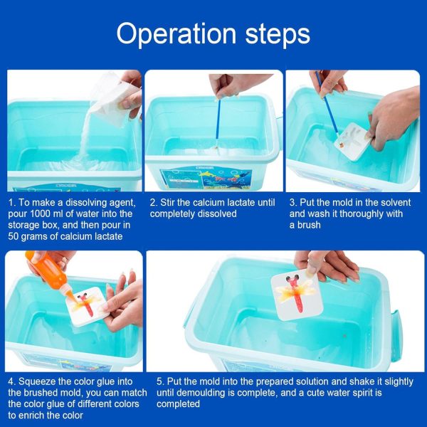 Handmade Water Toys Water Elf Set Ocean